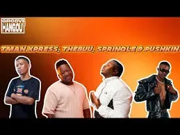 Tman Xpress – Amazwi ft Pushkin, Springle & TheBuu Tman Xpress – Amazwi ft Pushkin, Springle & TheBuu