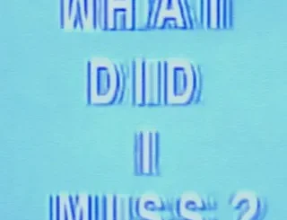 Drake What Did I Miss artwork